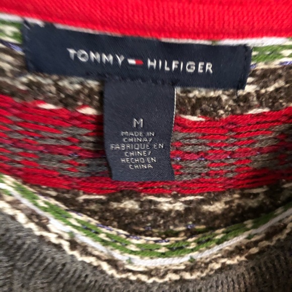 Tommy Hilfiger grey isle sweater - Picture 3 of 5